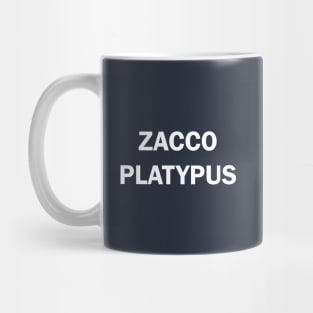 ZACCO PLATYPUS: Version Two Mug